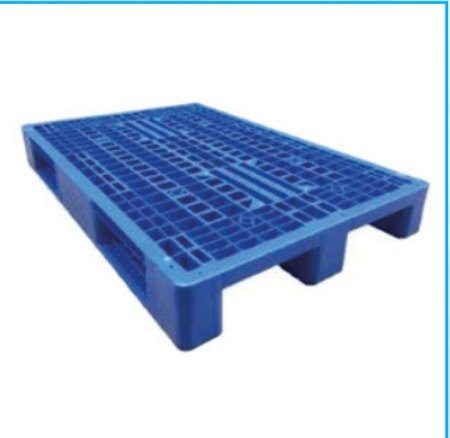 Pallet nhựa 3 chân lưới - Mẫu 1